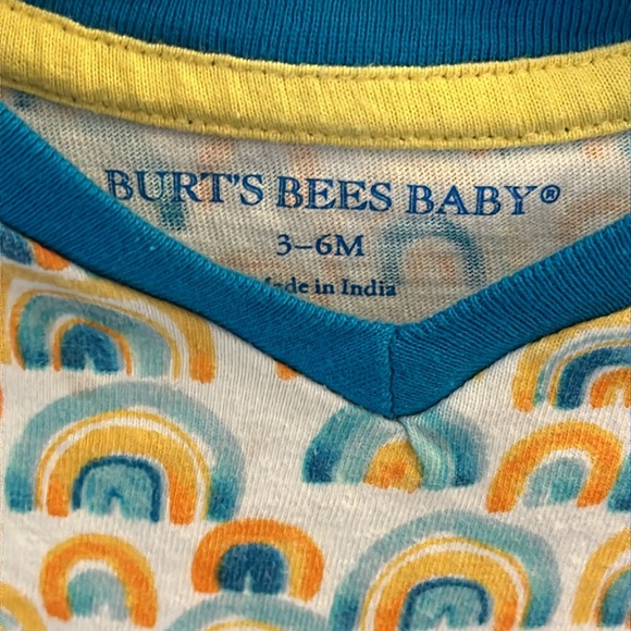 Burt’s Bees Baby One-Piece Size 3-6 Months - Picture 3 of 4